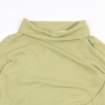 Womens UK Size 12 Marks and Spencer Green Pullover Jumper
