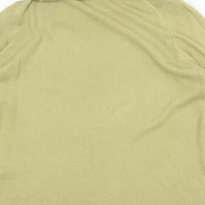 Womens UK Size 12 Marks and Spencer Green Pullover Jumper