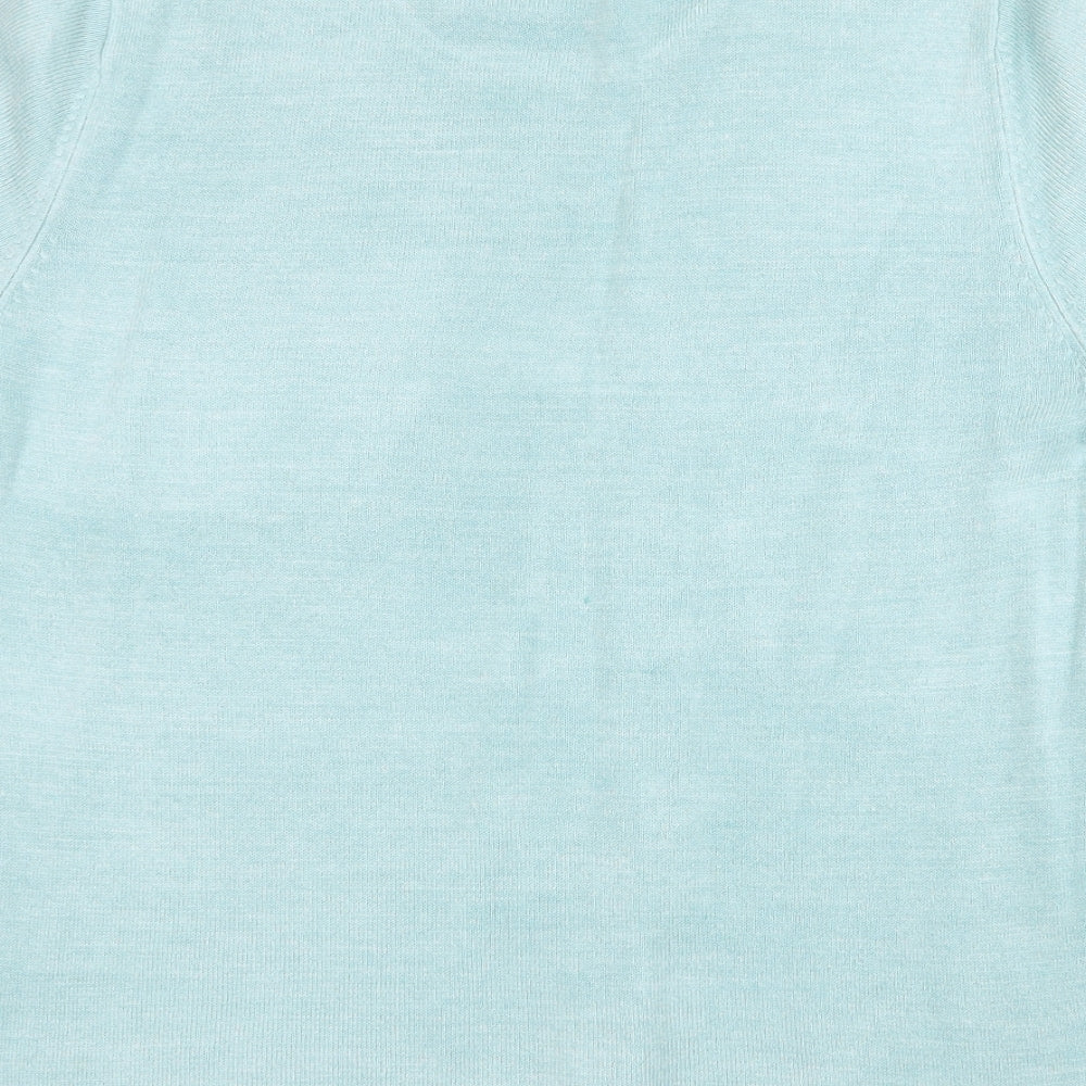 Womens UK Size 16 Papaya Green Pullover Jumper
