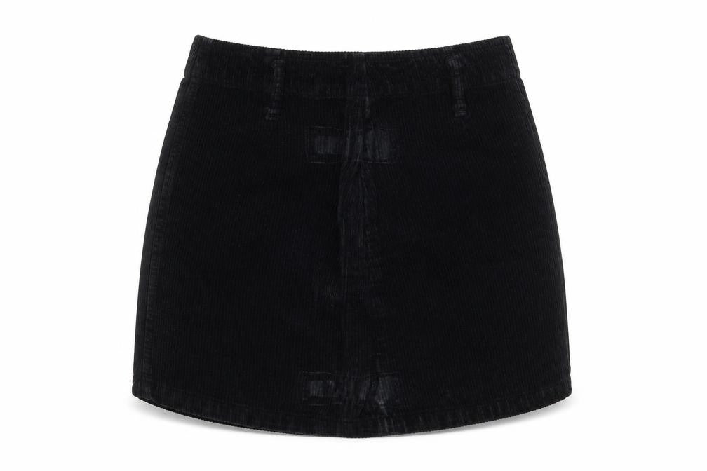 Womens UK Size 8 Denim & Co. A-Line Corduroy Skirt