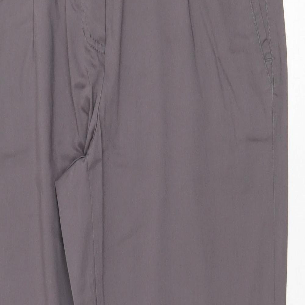 Womens UK Size 32 in Gerry Weber Regular Fit Chino Grey Trousers