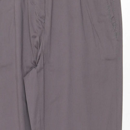 Womens UK Size 32 in Gerry Weber Regular Fit Chino Grey Trousers
