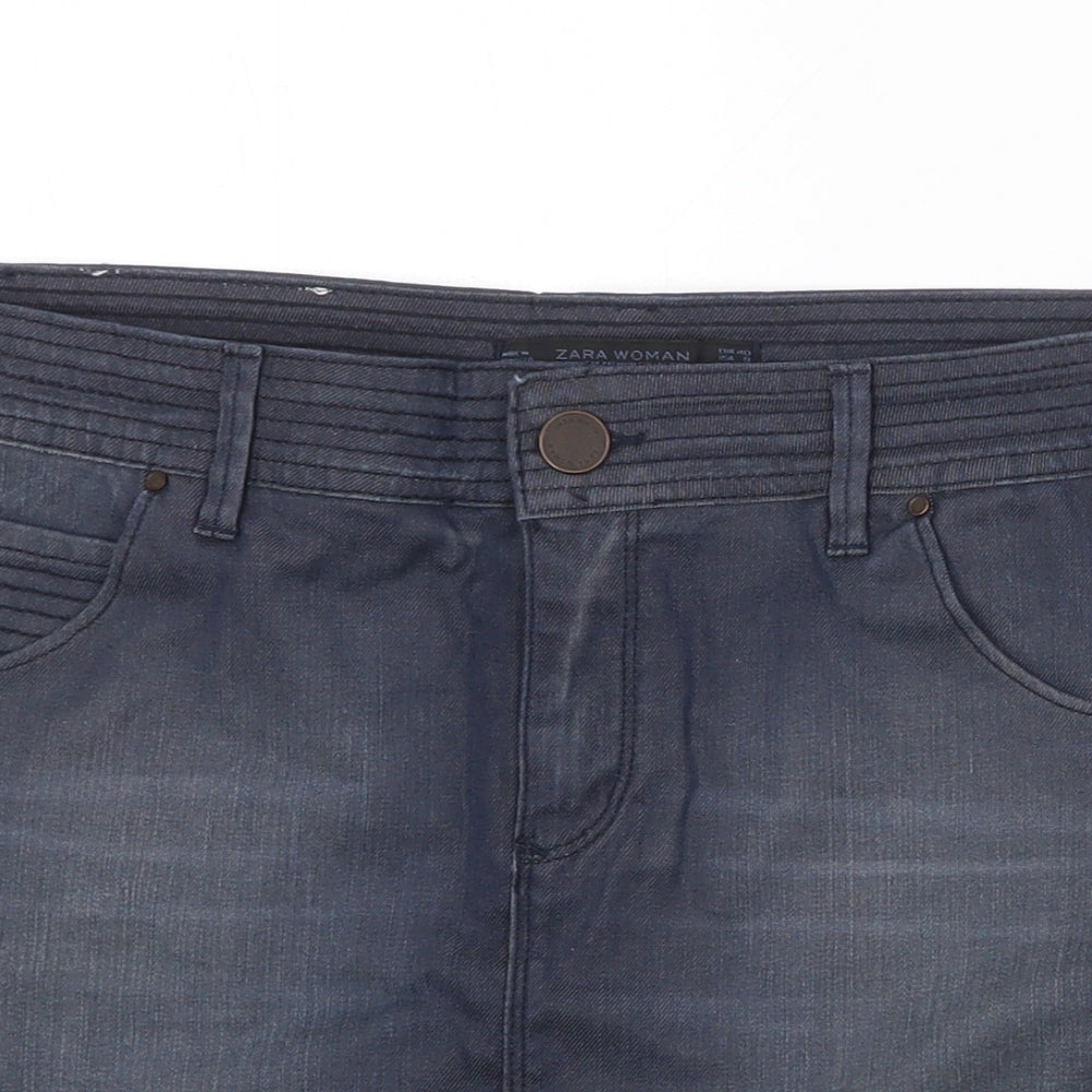 Womens UK Size 12 Zara A-Line  Skirt