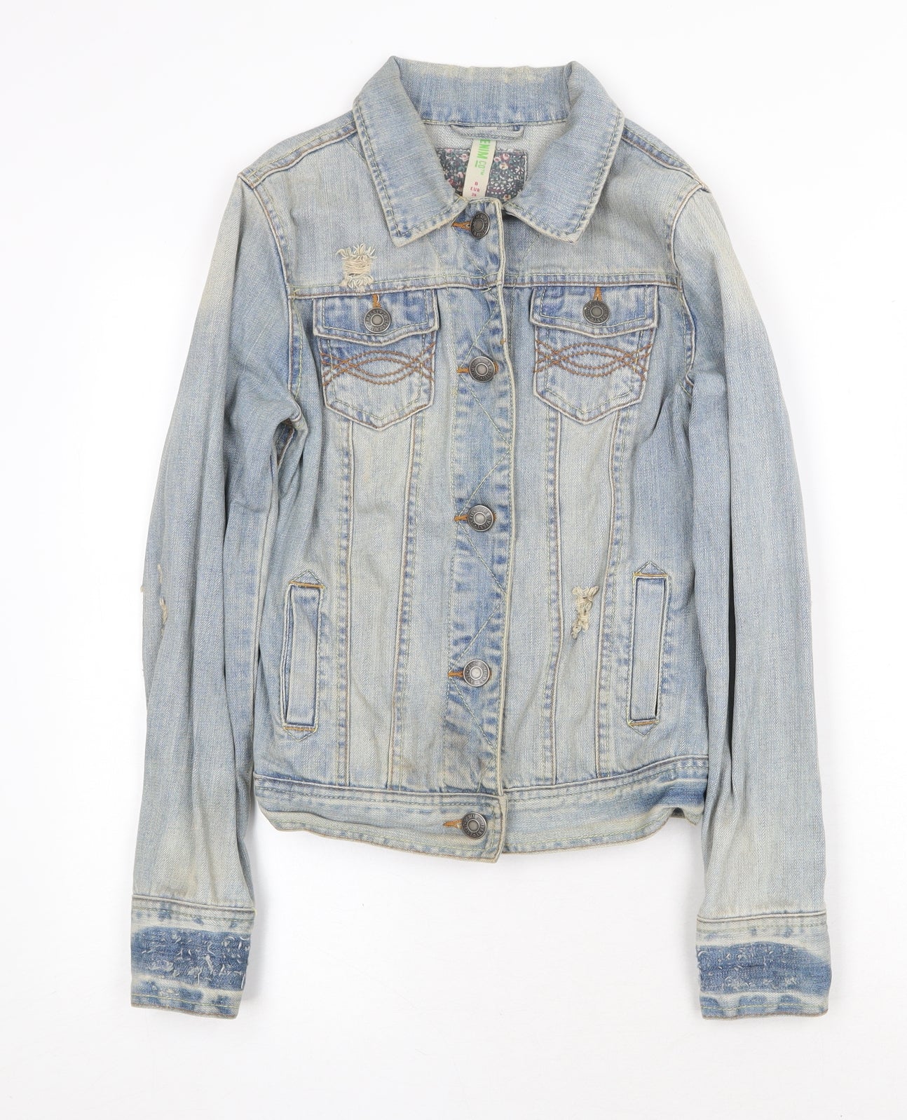 Womens UK Size 8 Denim & Co. Blue Jacket