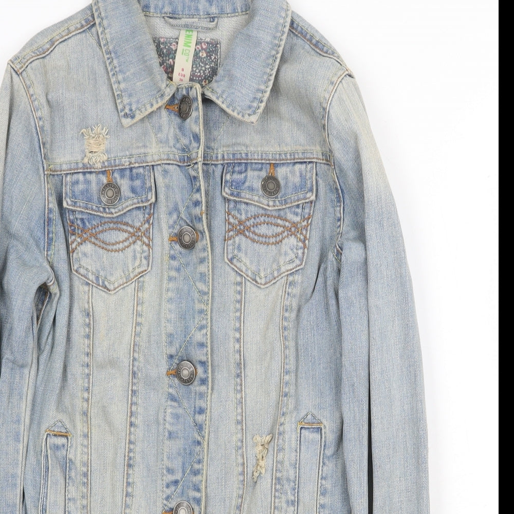 Womens UK Size 8 Denim & Co. Blue Jacket
