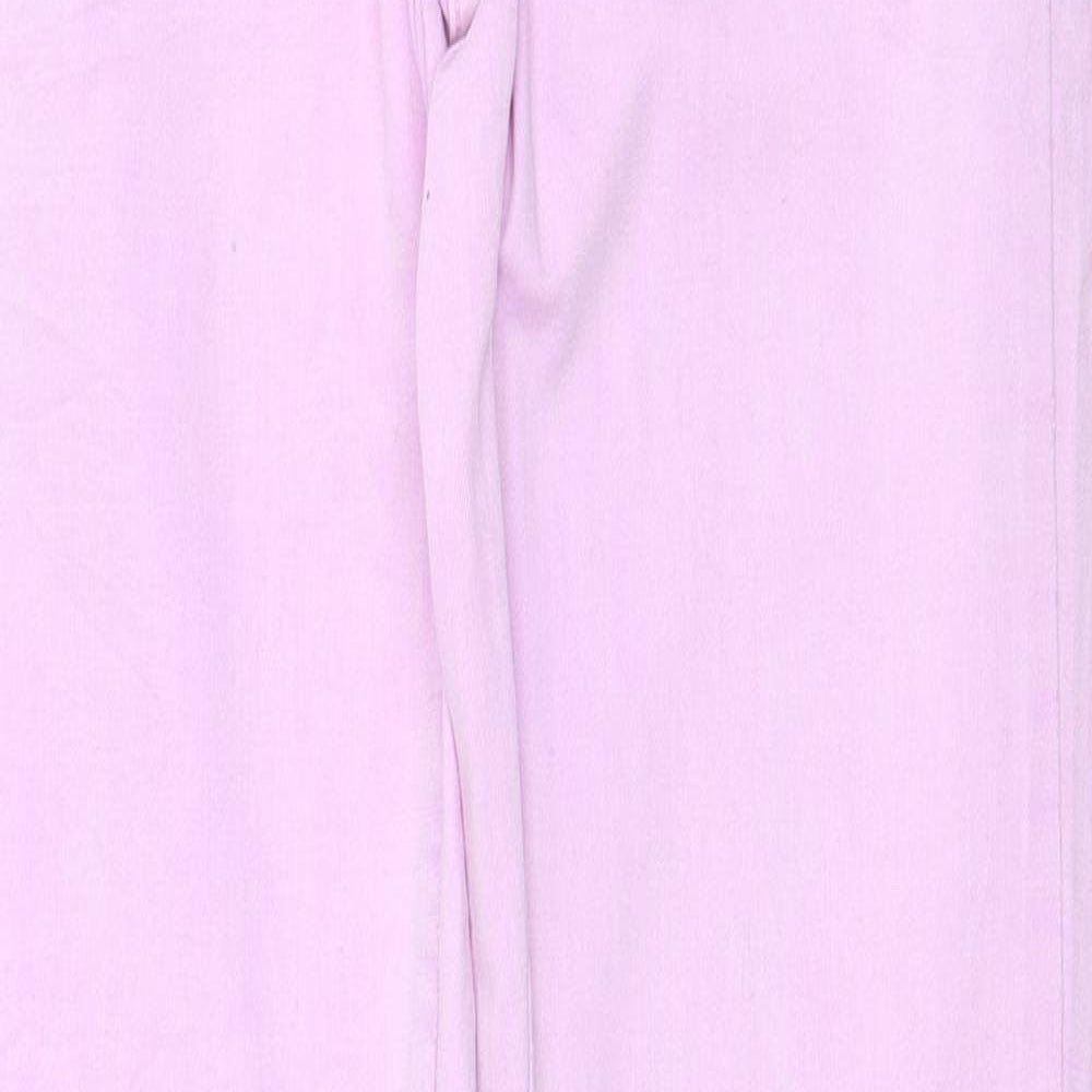 River Island Womens Purple Cotton Skinny Jeans Size 6 Regular Zip