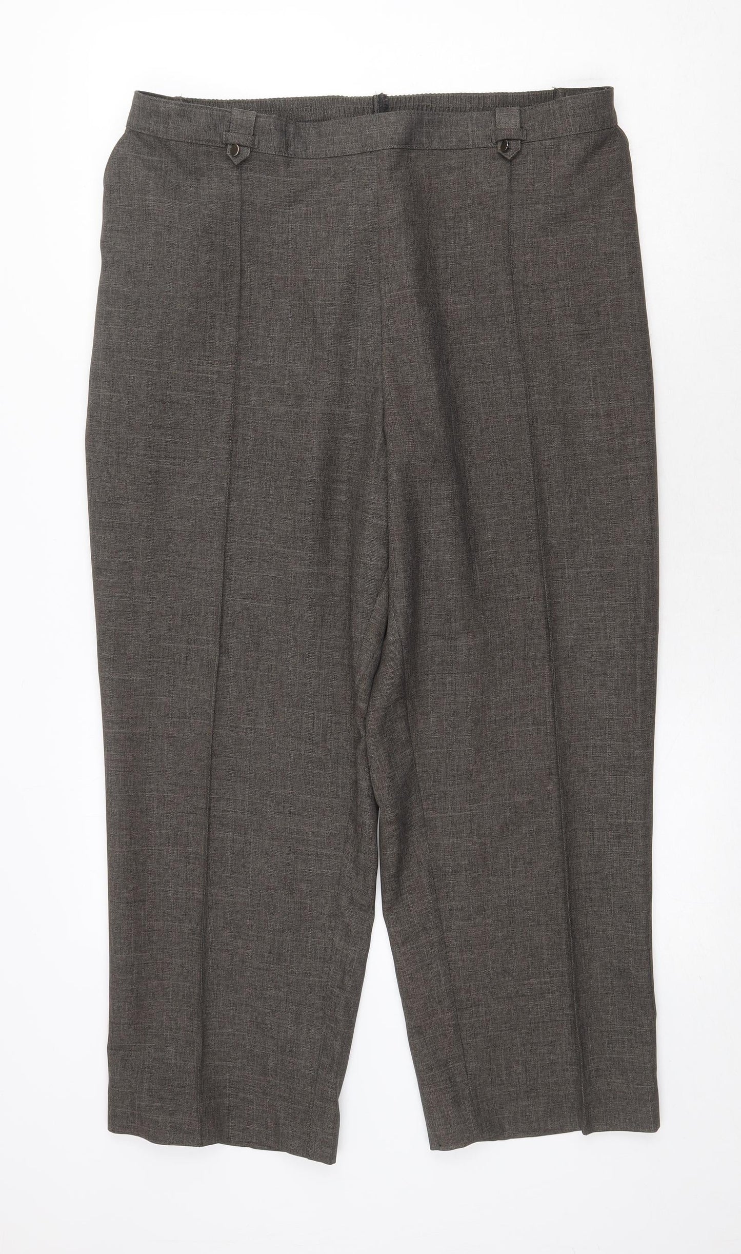 Womens UK Size 36 in Preworn Regular Fit  Brown Trousers