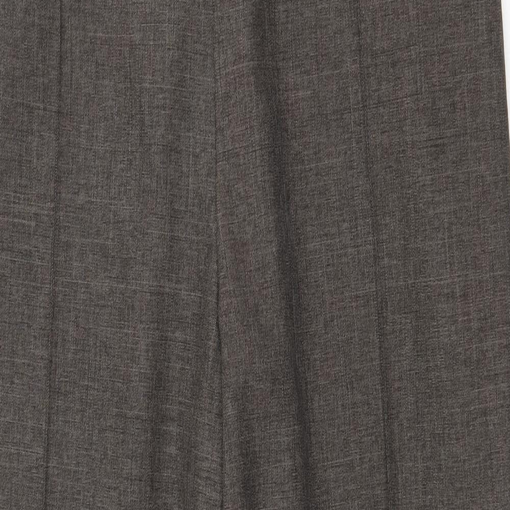Womens UK Size 36 in Preworn Regular Fit  Brown Trousers