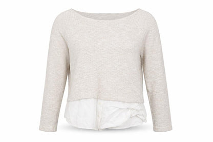 Womens UK Size 12 Marks and Spencer Beige Pullover Jumper
