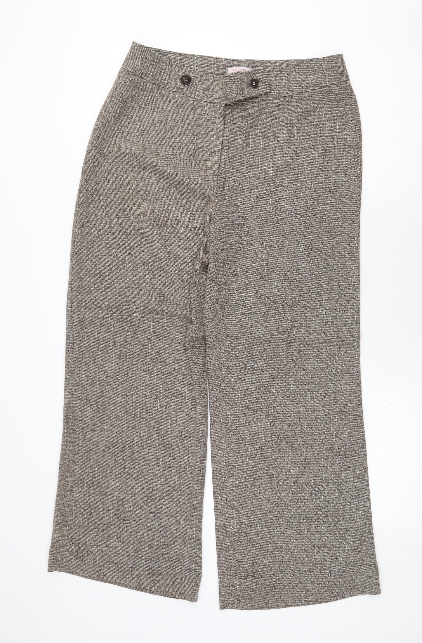 Womens UK Size 12 Epilogue Regular Fit  Beige Trousers