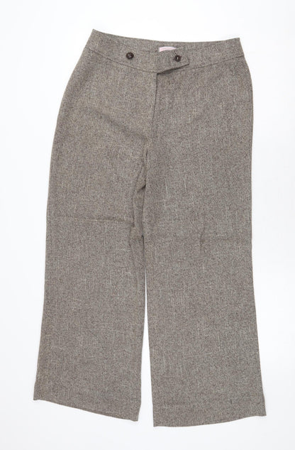 Womens UK Size 12 Epilogue Regular Fit  Beige Trousers