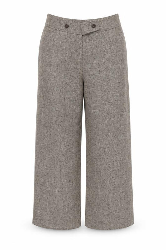 Womens UK Size 12 Epilogue Regular Fit  Beige Trousers