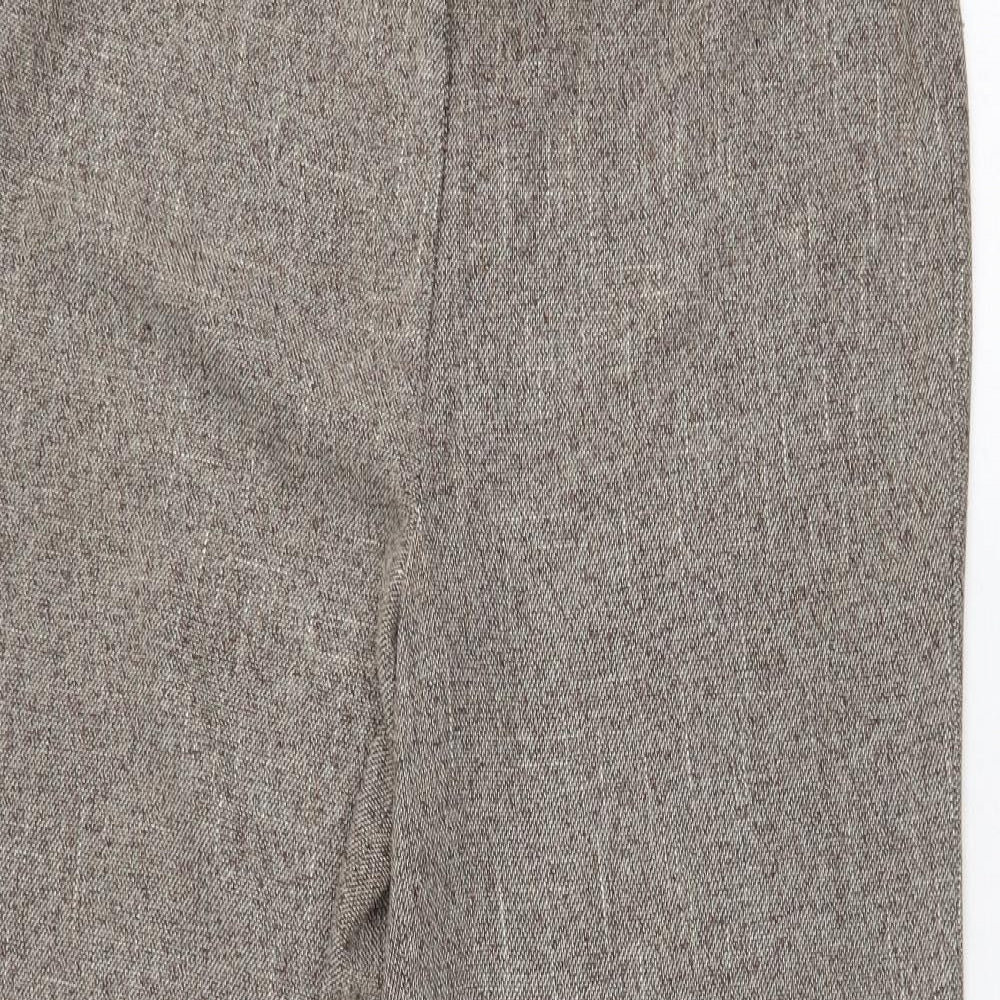 Womens UK Size 12 Epilogue Regular Fit  Beige Trousers