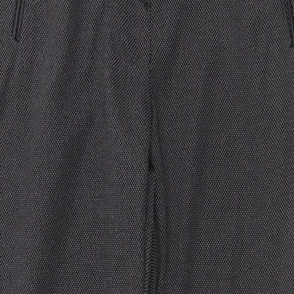 George Womens Grey Geometric Polyester Trousers Size 8 Regular Zip