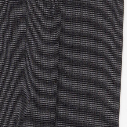 George Womens Grey Geometric Polyester Trousers Size 8 Regular Zip