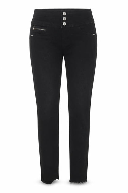 Womens UK Size 6 Denim & Co. Regular Fit Skinny Black Jeans