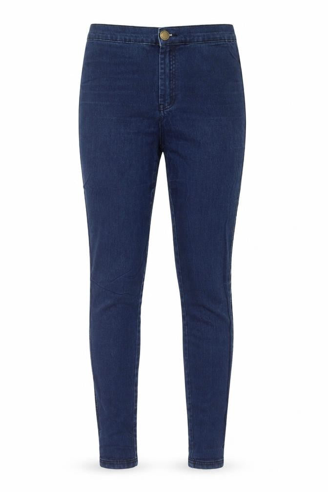 Womens UK Size 8 Amisu Regular Fit Skinny Blue Jeans