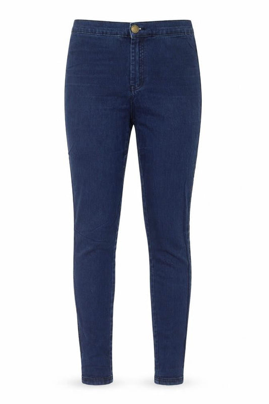 Womens UK Size 8 Amisu Regular Fit Skinny Blue Jeans