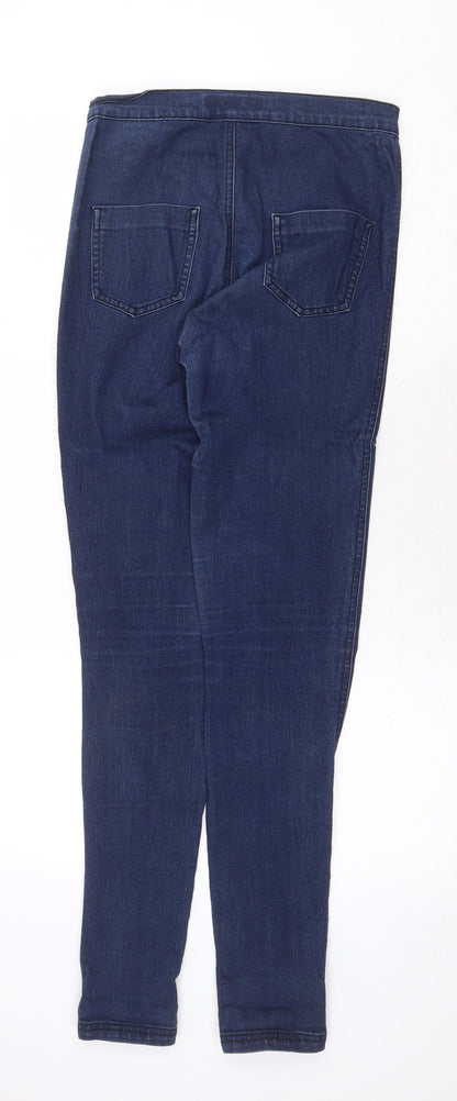 Womens UK Size 8 Amisu Regular Fit Skinny Blue Jeans