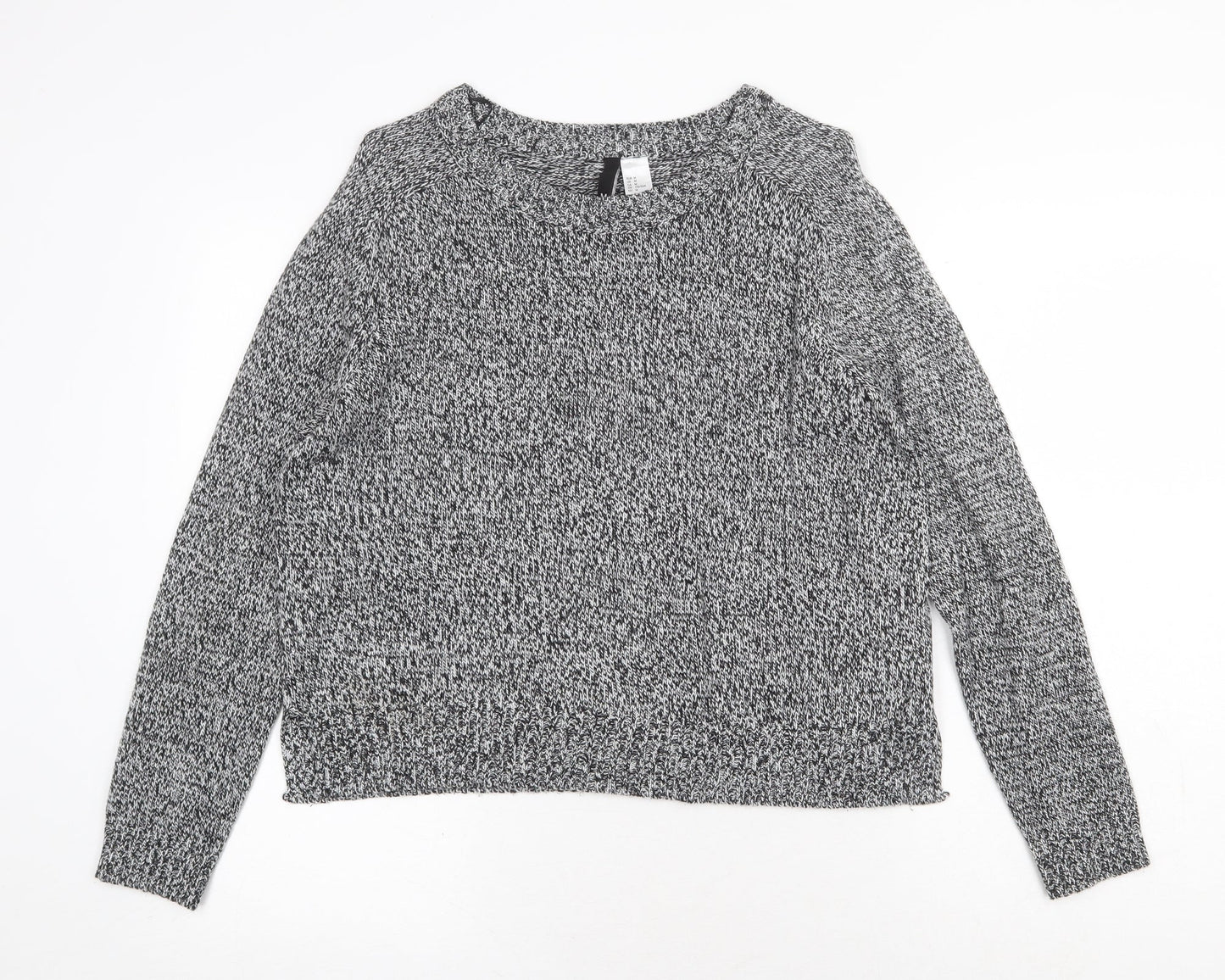 Womens UK Size M H&M Grey Pullover Jumper