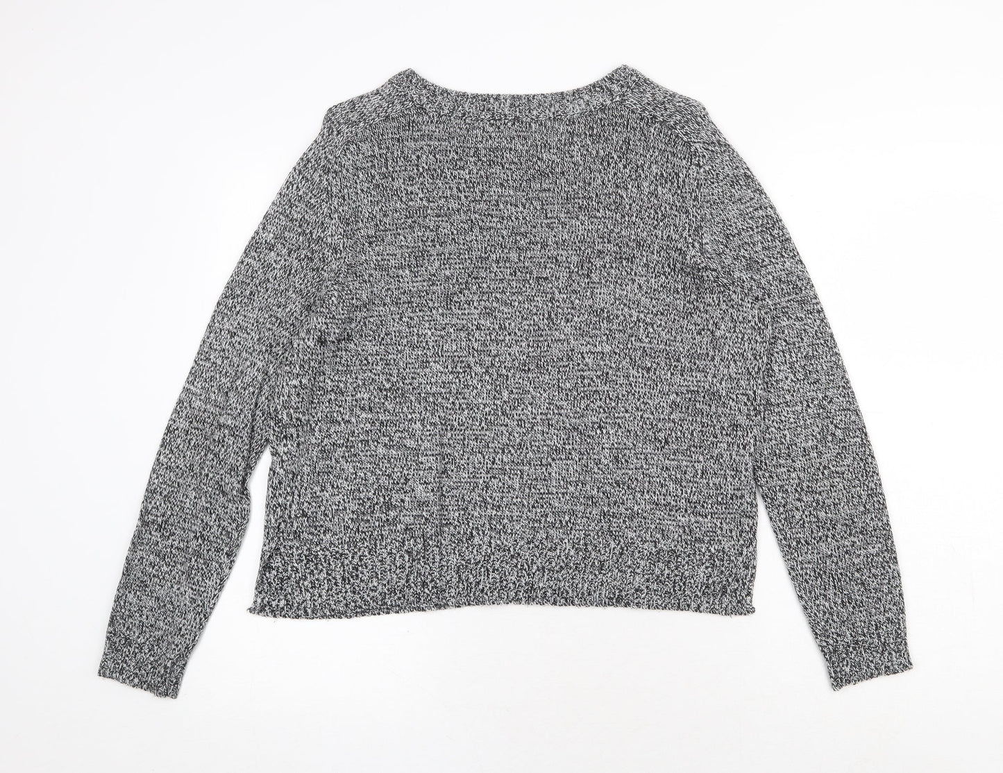 Womens UK Size M H&M Grey Pullover Jumper