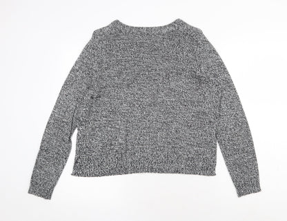Womens UK Size M H&M Grey Pullover Jumper