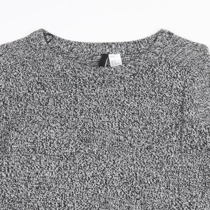 Womens UK Size M H&M Grey Pullover Jumper