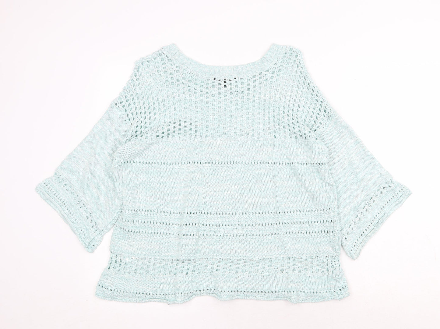 Womens UK Size M Atmosphere Green Pullover Jumper