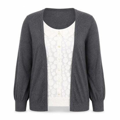 Womens UK Size 8 NEXT Grey Pullover Jumper