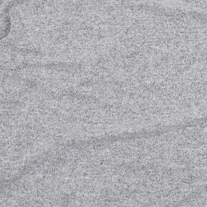 Peacocks Womens Grey V-Neck Polyester Pullover Jumper Size 10