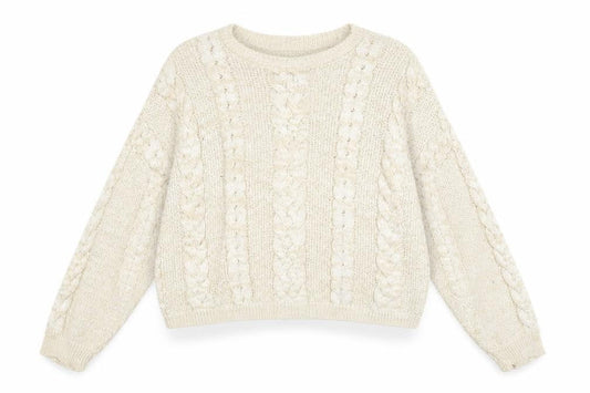 Womens UK Size 8 ASOS Beige Pullover Jumper