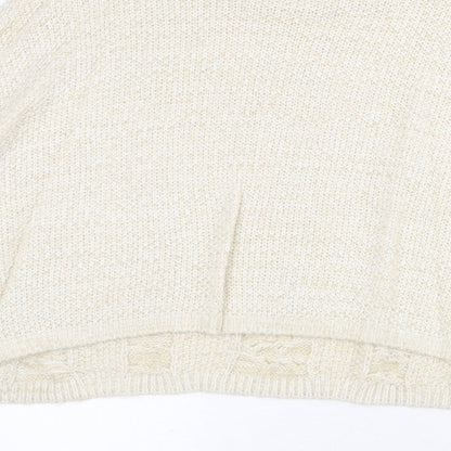 Womens UK Size 8 ASOS Beige Pullover Jumper