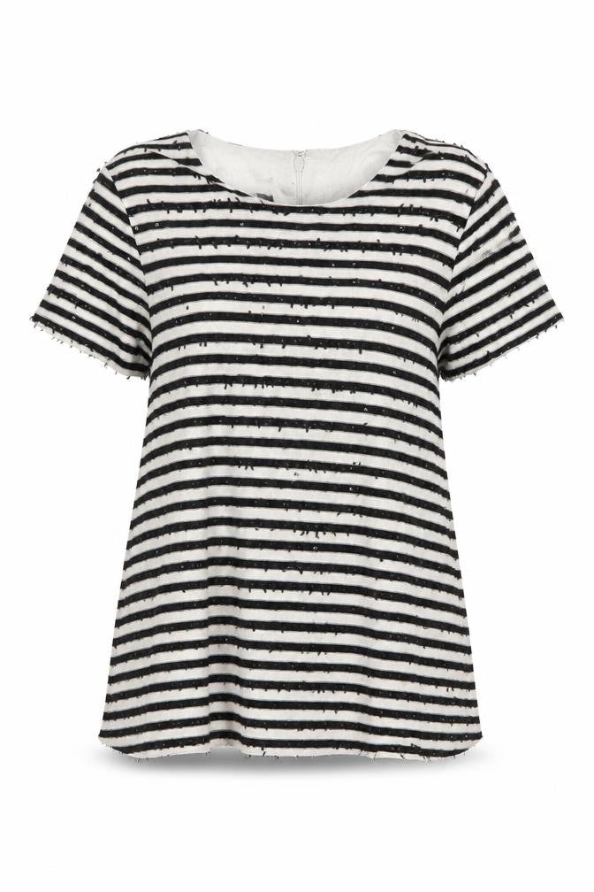 Womens UK Size L Talbots Black Basic T-Shirt