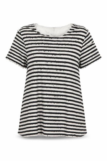Womens UK Size L Talbots Black Basic T-Shirt