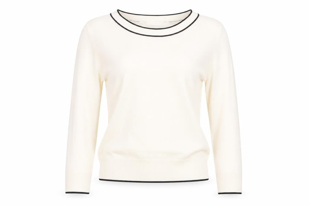 Womens UK Size S H&M Beige Pullover Jumper