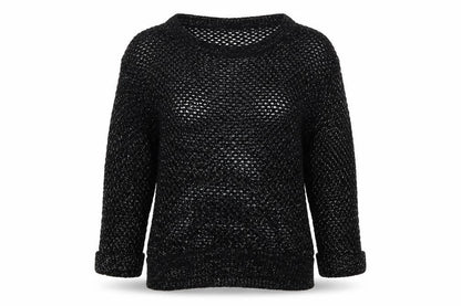 Womens UK Size S Wallis Black Pullover Jumper
