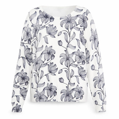 Womens UK Size S Annabelle White Pullover Jumper