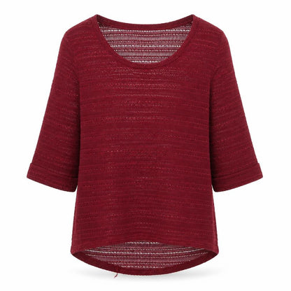 Womens UK Size M Cameo Rose Red Pullover Jumper