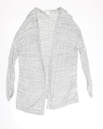 Womens UK Size S H&M Grey Cardigan Jumper