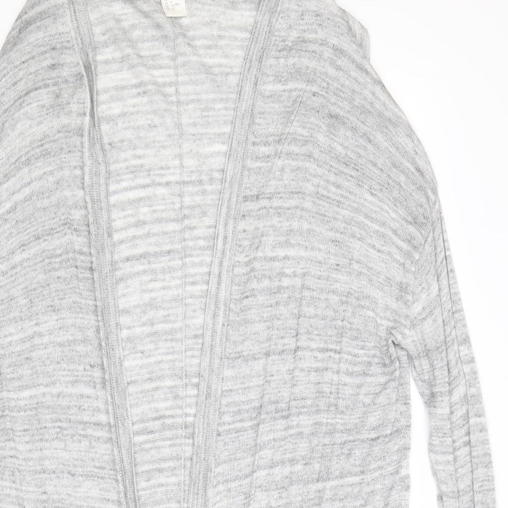 Womens UK Size S H&M Grey Cardigan Jumper