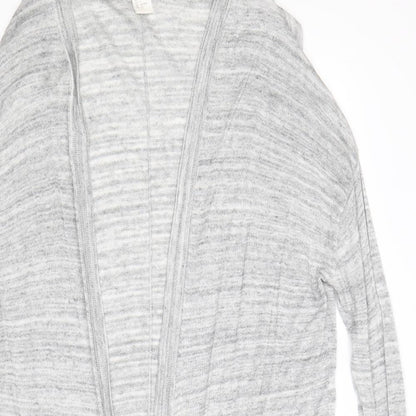 Womens UK Size S H&M Grey Cardigan Jumper