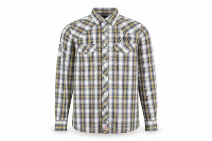 Mens UK Size S Rhode Island Multicoloured  Button-Up Long Sleeve Casual Shirt