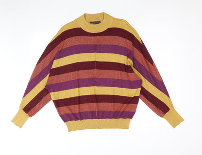 Womens UK Size M Marks and Spencer Multicoloured Pullover Jumper