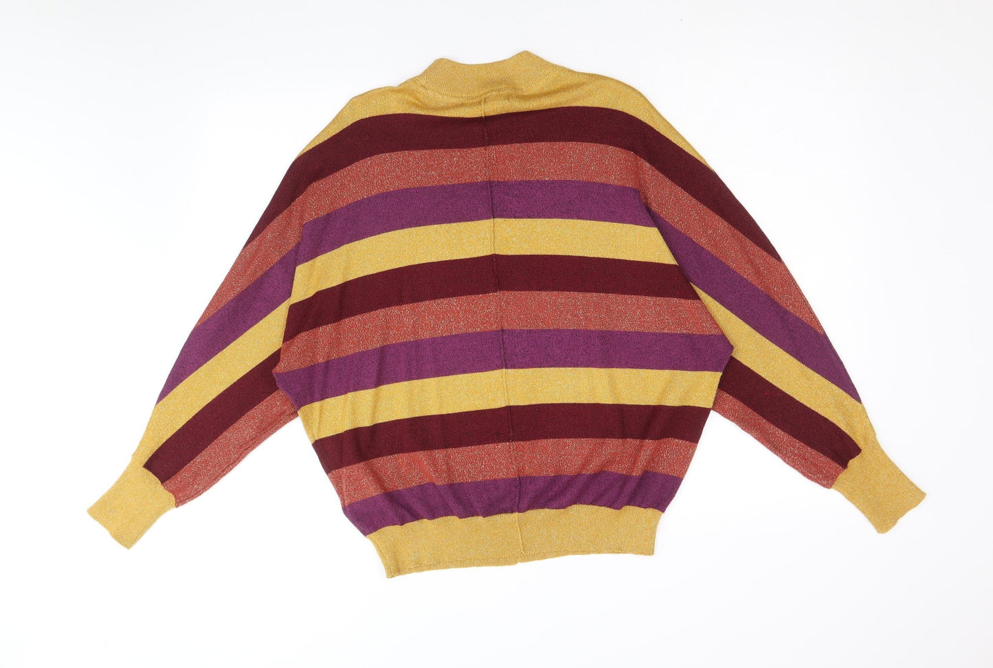 Womens UK Size M Marks and Spencer Multicoloured Pullover Jumper