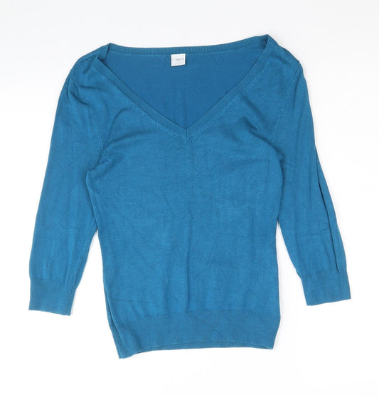 Womens UK Size 8 New Look Blue Pullover Jumper