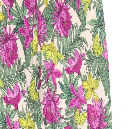 Womens UK Size 6 H&M Regular Fit  Multicoloured Trousers
