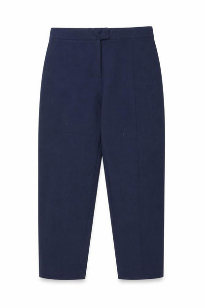 Womens UK Size 8 Sisley Regular Fit  Blue Trousers