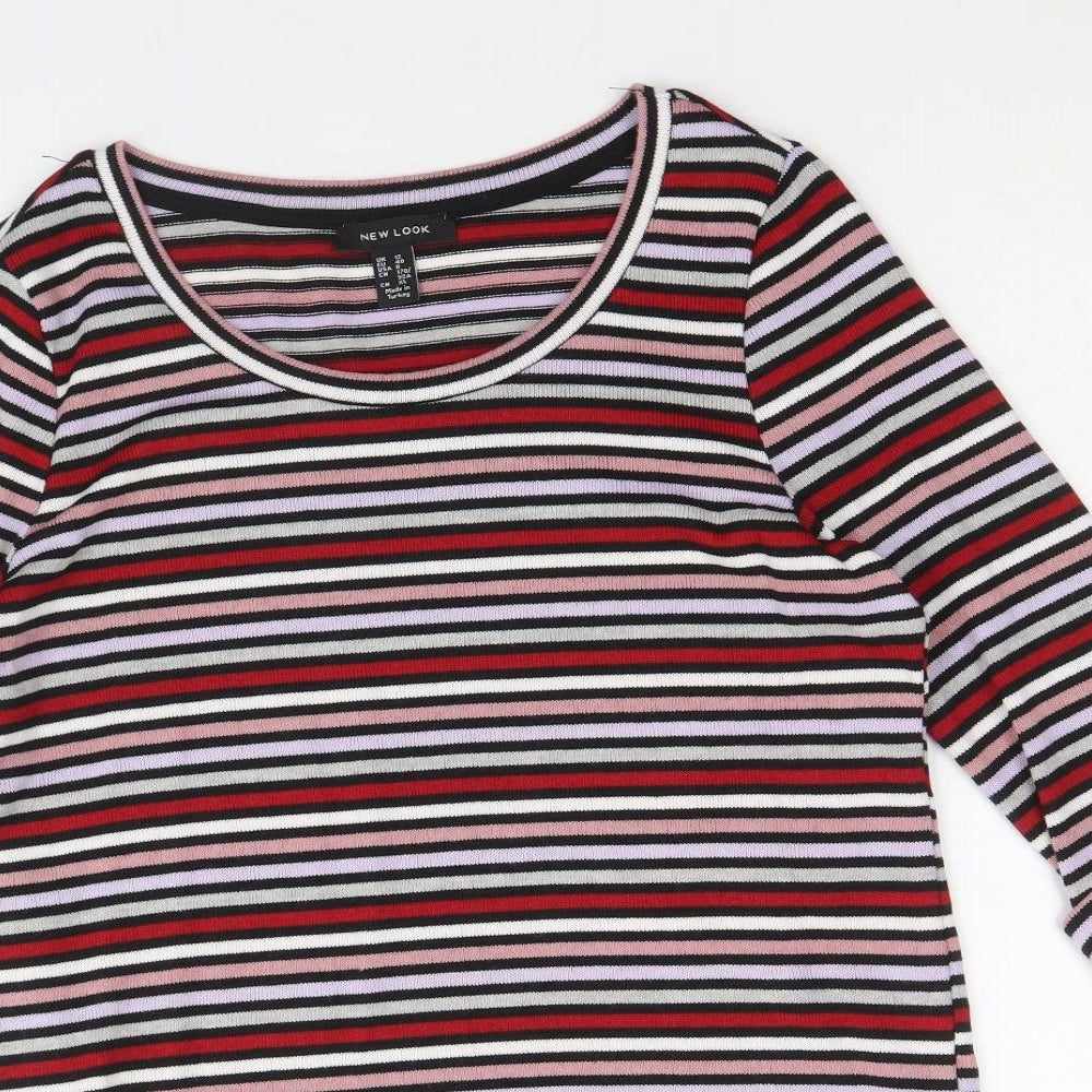 Womens UK Size 12 New Look Multicoloured Pullover Jumper