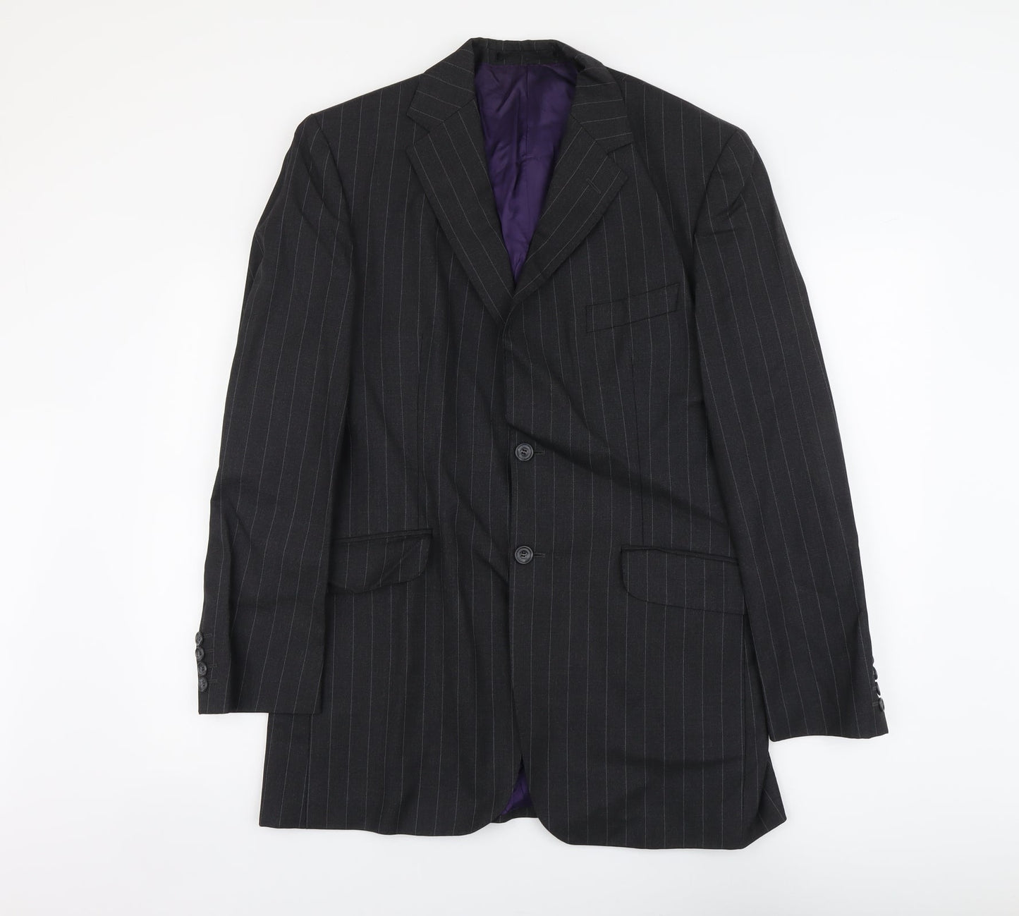Mens UK Size L Marks and Spencer Regular Grey Suit Jacket