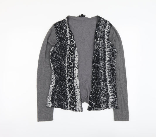 Womens UK Size S Casamia Grey Cardigan Jumper